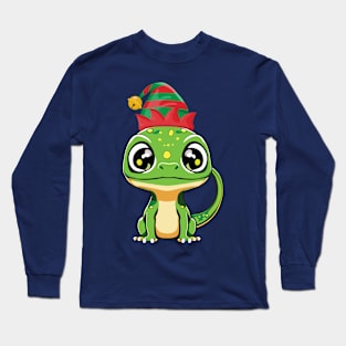 Christmas Frog Long Sleeve T-Shirt